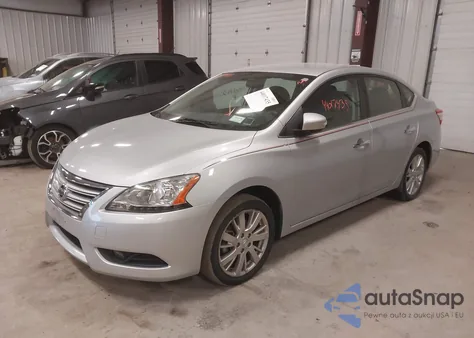 2014 Nissan Sentra Sl z USA, uszkodzony, nr VIN 3N1AB7AP7EY205432